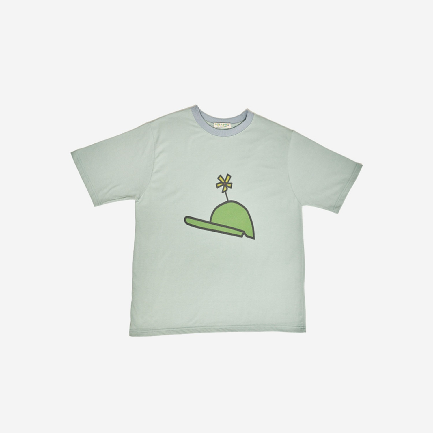 FLOWER IN THE HAT T-SHIRT MINT