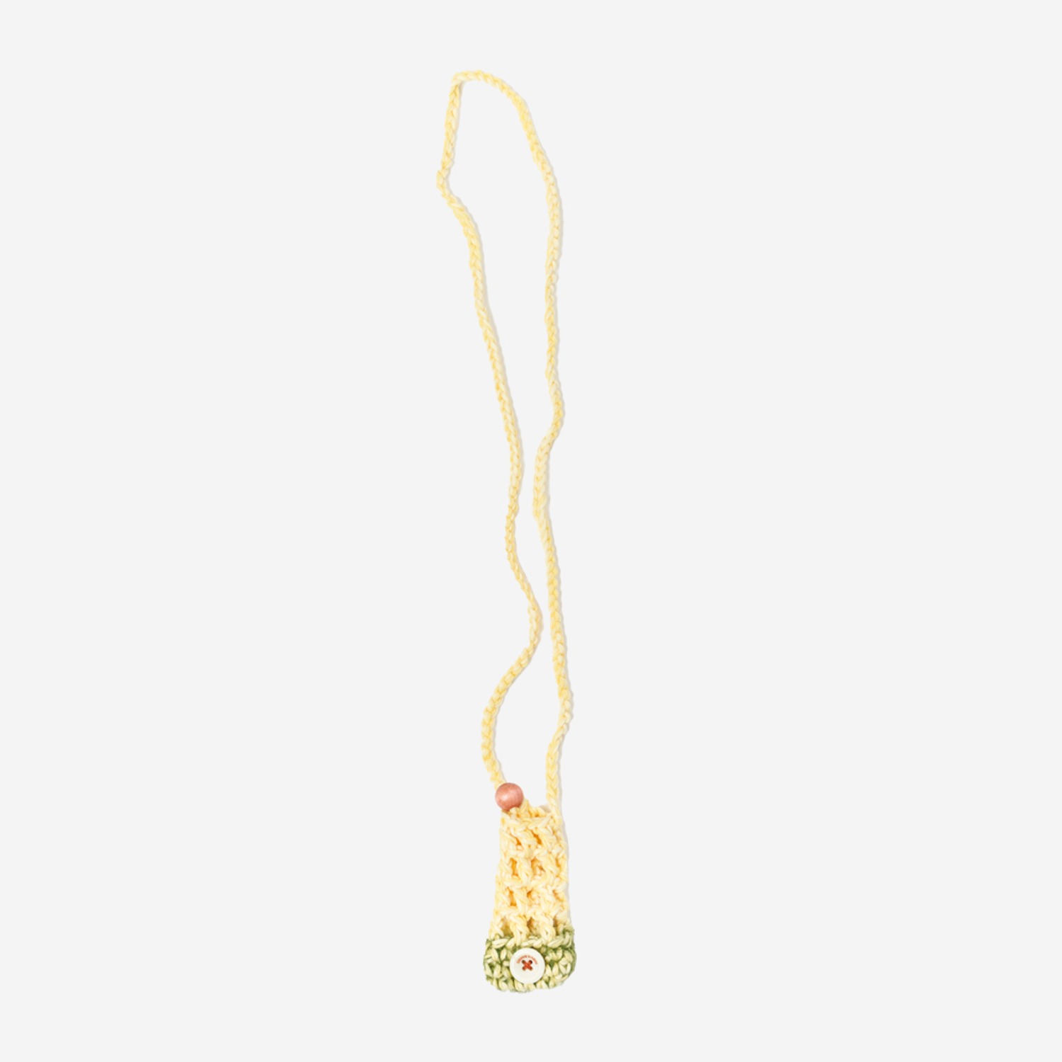 FIRE NECKLACE GLOW IN DARK YELLOW