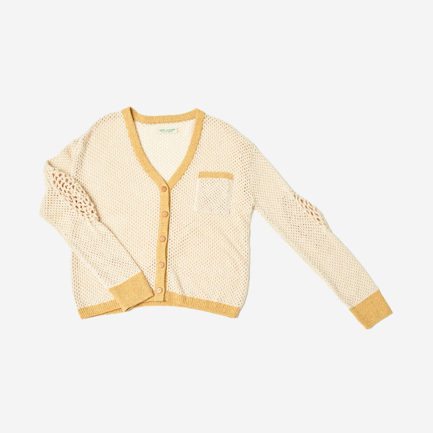 CELL CARDIGAN IVORY